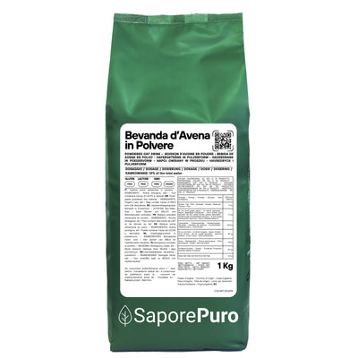 Bevanda di Avena in Polvere - 1kg - Gluten Free - Oat Drink - GelatoStore