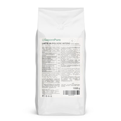 Latte Intero in Polvere - 1Kg - Latte Origine U.E. - SaporePuro