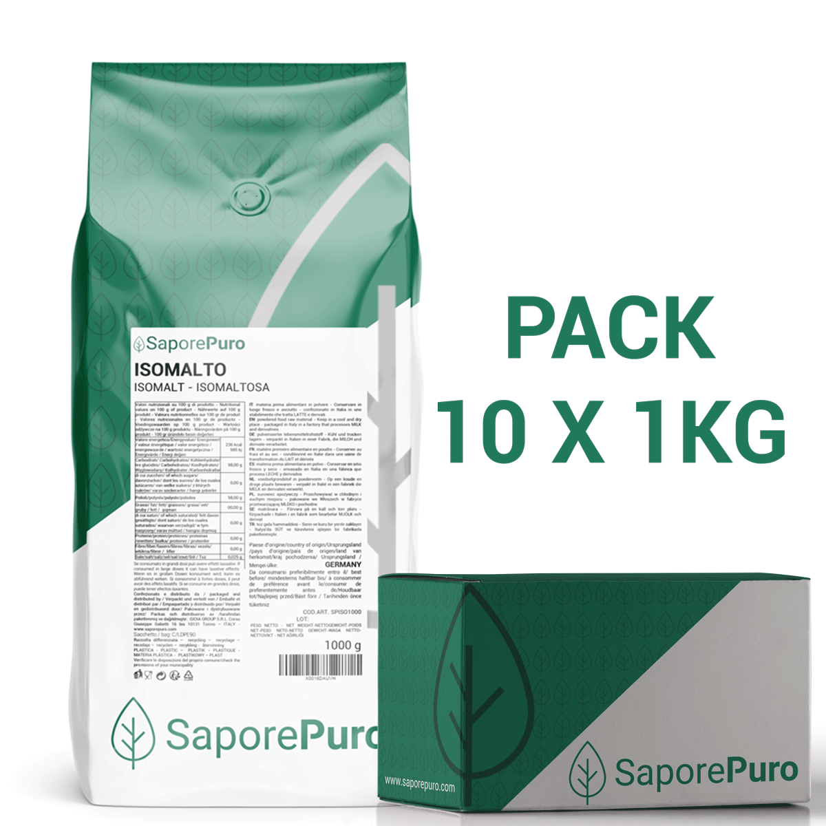 zucchero alternativo