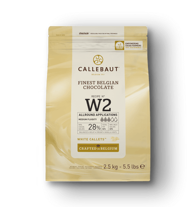 White Chocolate W2 - Callebaut - 2.5kg - GelatoStore