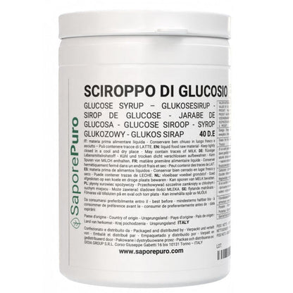 Sciroppo di Glucosio Liquido 40DE - Giusta Dolcezza per Gelati e Pasticceria - SaporePuro
