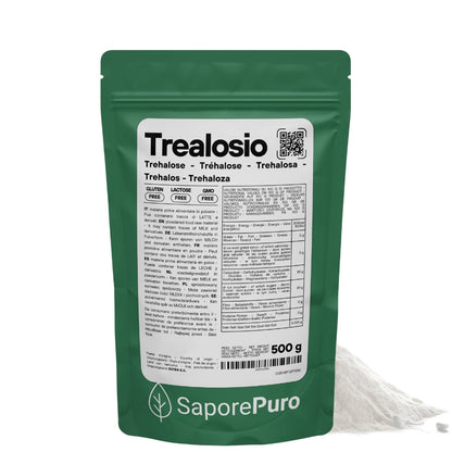 Trealosio - Zucchero Naturale - Origine extra E.U. - SaporePuro