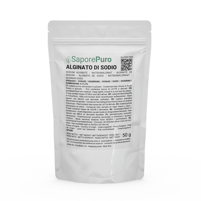 Alginato di Sodio (E401) - 50gr - SaporePuro