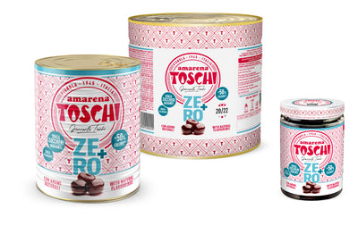 Variegato Amarena toschi ZERO + con Colore Naturale - 4kg - GelatoStore
