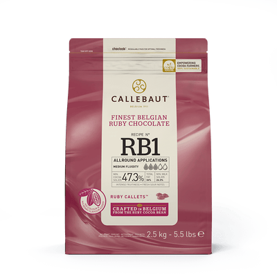 Chocolate rubí - Callebaut - 2.5kg - GelatoStore