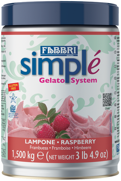 Simple' Lampone 1,5 kg - Fabbri