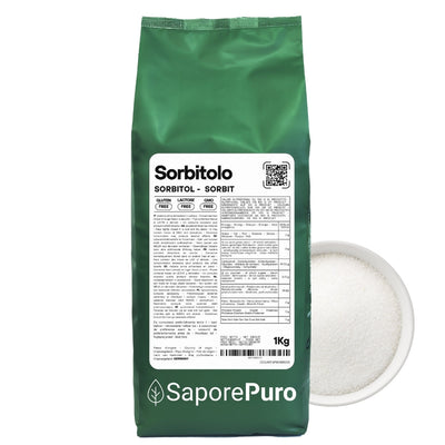 Sorbitolo SaporePuro: Il Dolcificante Versatile per Gelati Perfetti e Dolci Morbidi a Lungo - Sostituto dello Zucchero - SaporePuro