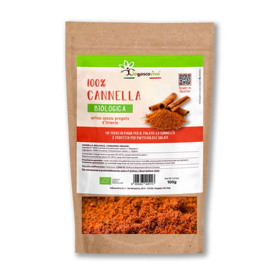100% Cannella in polvere BIO - 100g - GelatoStore