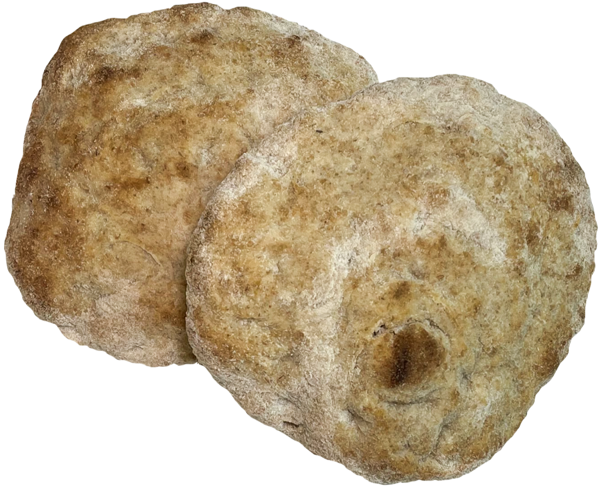 ciaccine (focacce) con farina integrale (n.4 ciaccine) - GelatoStore