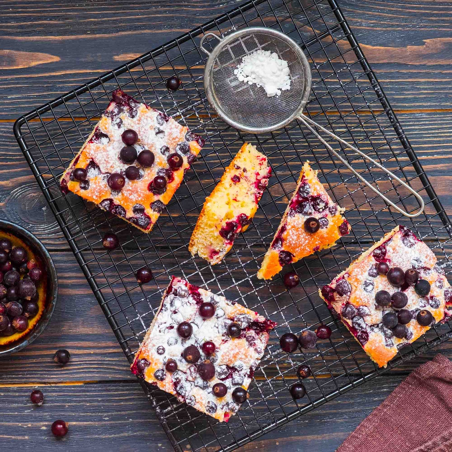 100% Ribes Nero liofilizzato in polvere BIO - 100g - GelatoStore