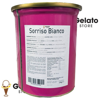 White Smile (Baiser blanc) - 3 kg - GelatoStore
